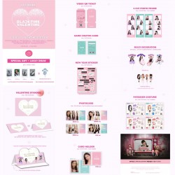 BLACKPINK - LOVELY VALENTINE'S EDITION THE GAME PHOTOCARD COLLECTION