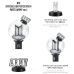 BTS - Official Lightstick Ver.4 Parts (Army Ver.)