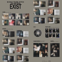 EXO - EXIST (DIGIPACK Ver.) 7th Studio Album (Random Version)