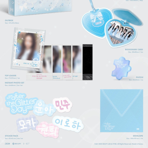ILLIT - 2025 After The Glitter Day Photobook ILLIT - 2025 After The Glitter Day Photobook