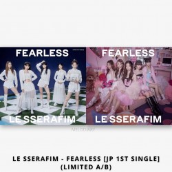 LE SSERAFIM - FEARLESS (Limited A/B) JAPAN 1st Single