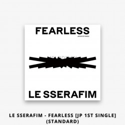 LE SSERAFIM - FEARLESS (Standard) JAPAN 1st Single