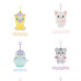TWICE - TDOONGZ Plush Keyring, 11th Anniversary MD [TWICE THE THRILL]