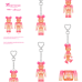 TWICE X BE@RBRICK Limited Edition 100% TWICE X BE@RBRICK Limited Edition 100%