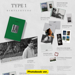 V BTS - TYPE 1 (Photobook ver.)
