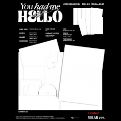 ZEROBASEONE - You had me at HELLO (SOLAR Ver.) [3rd Mini Album]