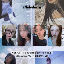 AESPA - MY WORLD (Intro Ver.) 3rd Mini Album (Random Ver.)
