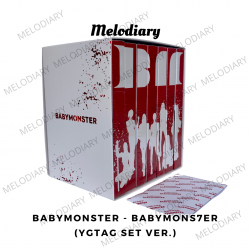 BABYMONSTER - BABYMONS7ER [SET YG TAG] 1st Mini Album DEBUT COUNTDOWN SPECIAL