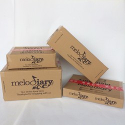 Box untuk Extra Packing (Box dengan logo MELODIARY)
