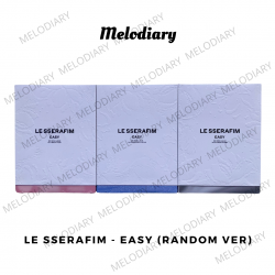 LE SSERAFIM - EASY (RANDOM ver) 3rd Mini Album (WEVERSE POB)