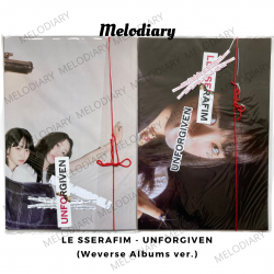 LE SSERAFIM - UNFORGIVEN (Weverse Albums ver.) 1st Studio Album (Random Version)