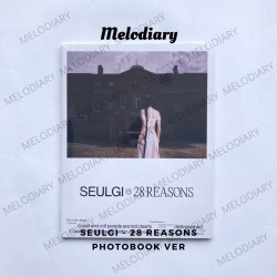 SEULGI (RED VELVET) - 28 Reasons (Photo Book Version) [1st Mini Album]