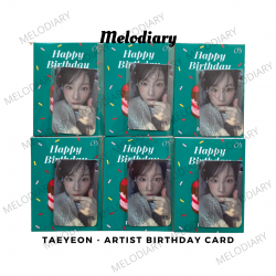 TAEYEON - ARTIST BIRTHDAY CARD