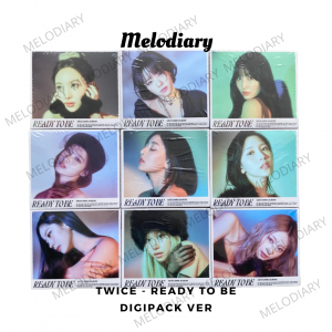 TWICE - READY TO BE (Digipack Ver.) 12th Mini Album