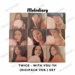 TWICE - With YOU-th (SET Digipack ver) 13th Mini Album