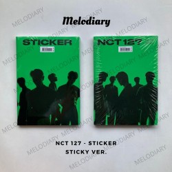 NCT 127 - STICKER 3rd Full Album [Sticky Version] (Random Version)