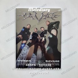 AESPA - Savage (Hallucination Quest ver./ Photobook) [1st Mini Album]